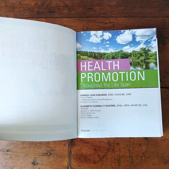 Health Promotion Throughout The Lifespan 9th Ed Textbook ISBN 978-0-323-56910-1 - Picture 2 of 9
